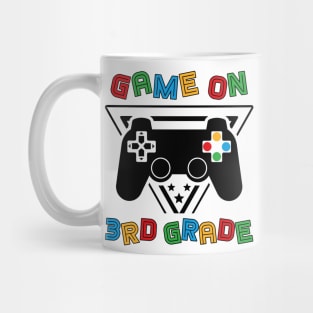 Back To School Game On 3rd Grade Funny Gamer Kids Boys Mug